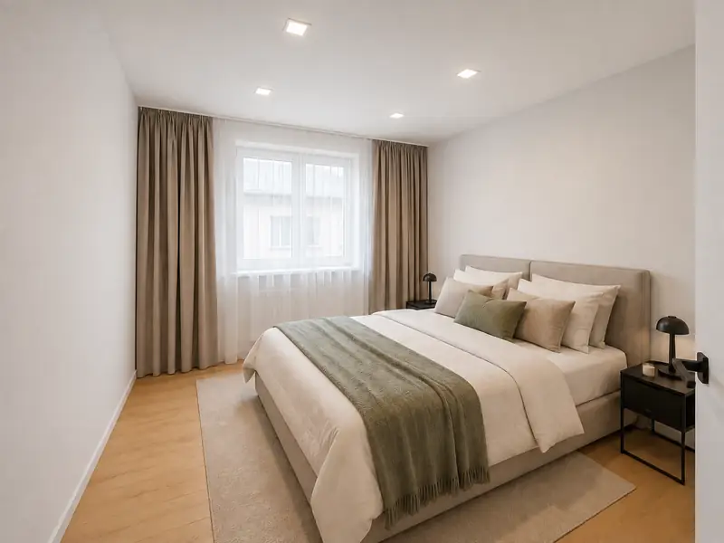 Rekonstrukce RD Ostrava-Michálkovice — hlavní ložnice